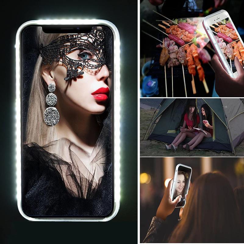 🔥BUY 2 SAVE $7🔥 LED Selfie iPhone Case