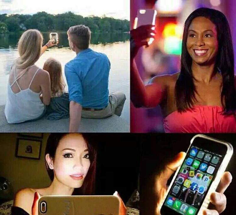 🔥BUY 2 SAVE $7🔥 LED Selfie iPhone Case