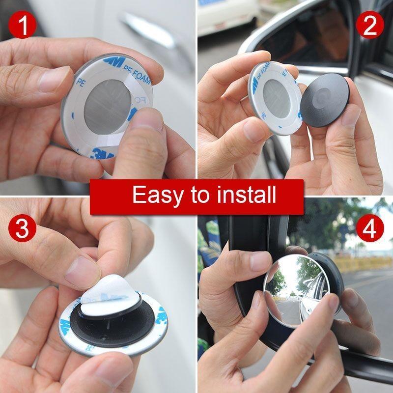 Blind Spot Removal Mirror (2pcs)
